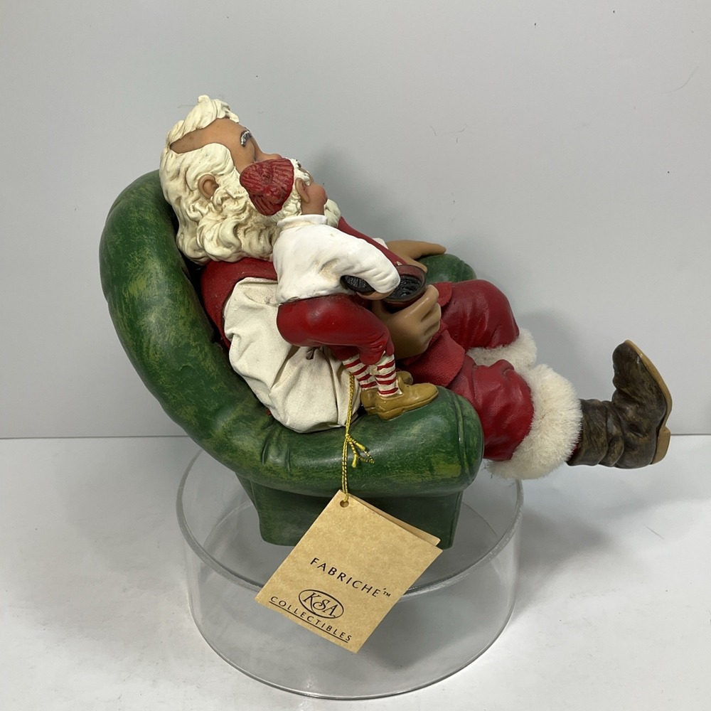 Kurt S. Adler Vintage Fabriche Coca Cola Santa And Elf No Box - Picture 3 of 13